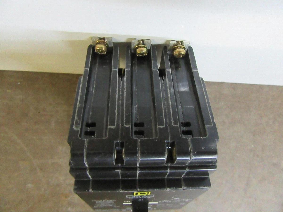 Used SQUARE D CIRCUIT BREAKER EDB34040 40 AMP 480/277 VAC 3-POLE **WARRANTY**