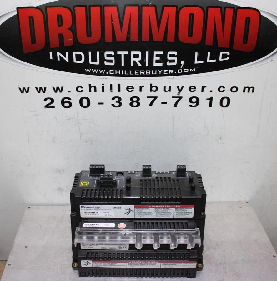NIB SQUARE D POWERLOGIC CIRCUIT MONITOR CM4250 277 VAC 50 VA W/ CVM42