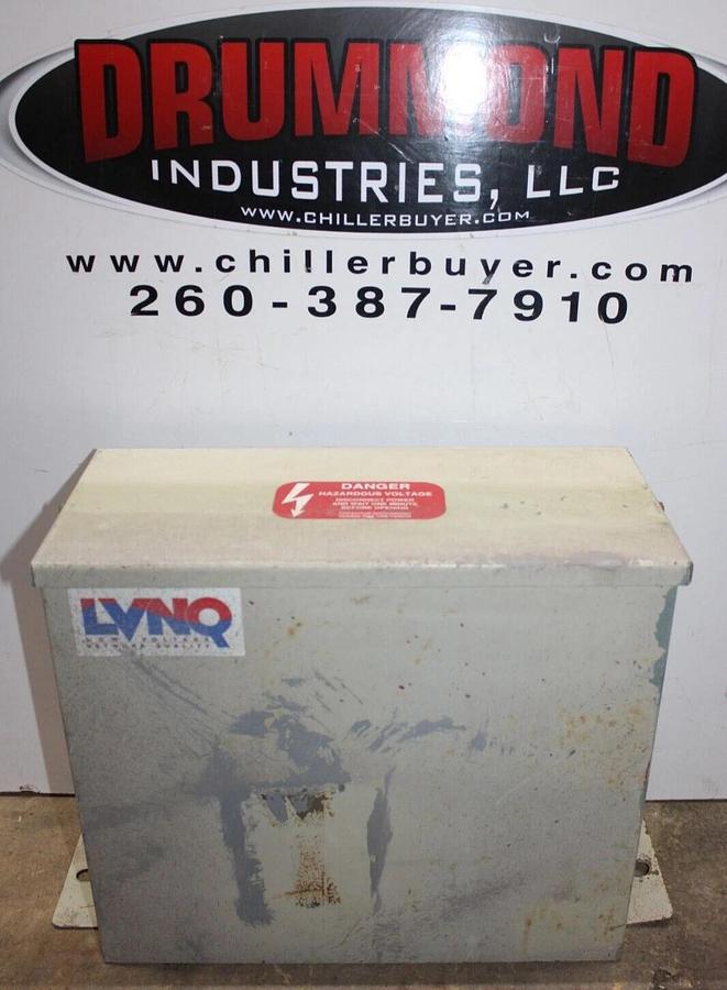 Used ABB LVNQ DRY CAPACITOR 50 KVAR 480 VAC 3-PHASE SELF-HEALING