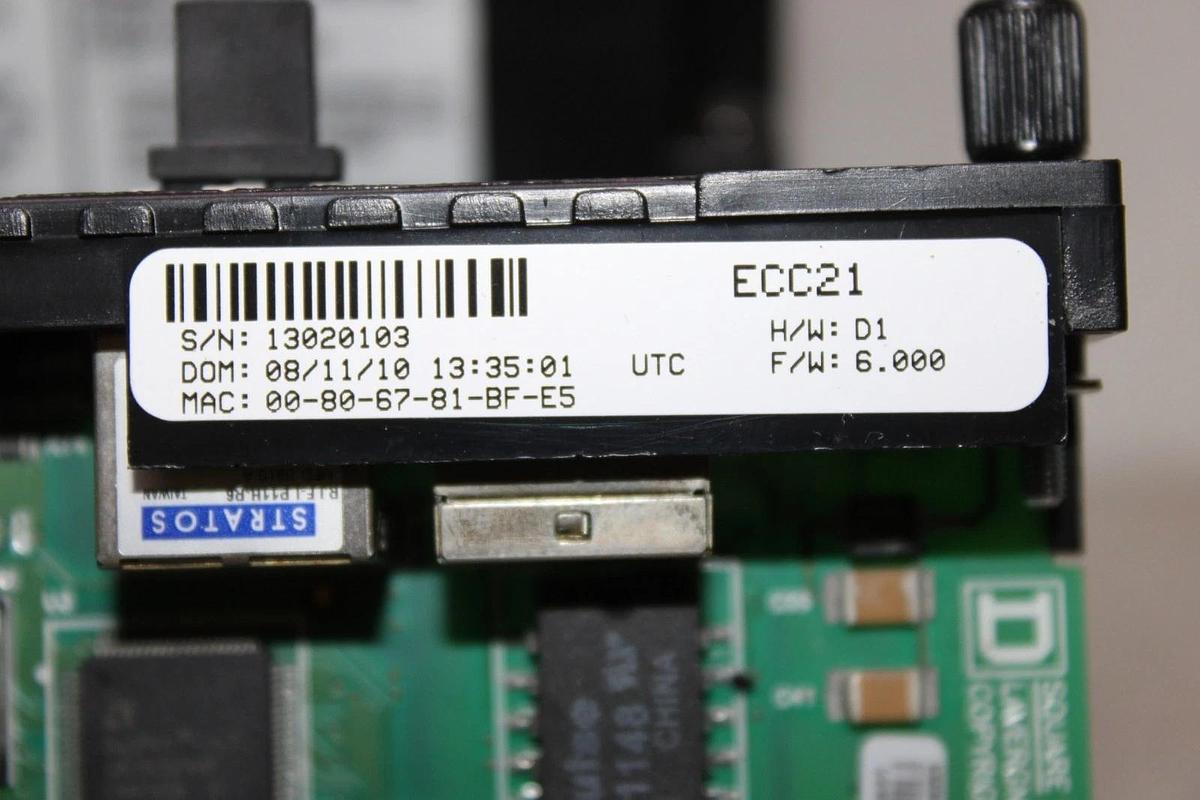 SQUARE D POWERLOGIC CIRCUIT MONITOR CM4000T 277 VAC 50 VA W/ CVMT