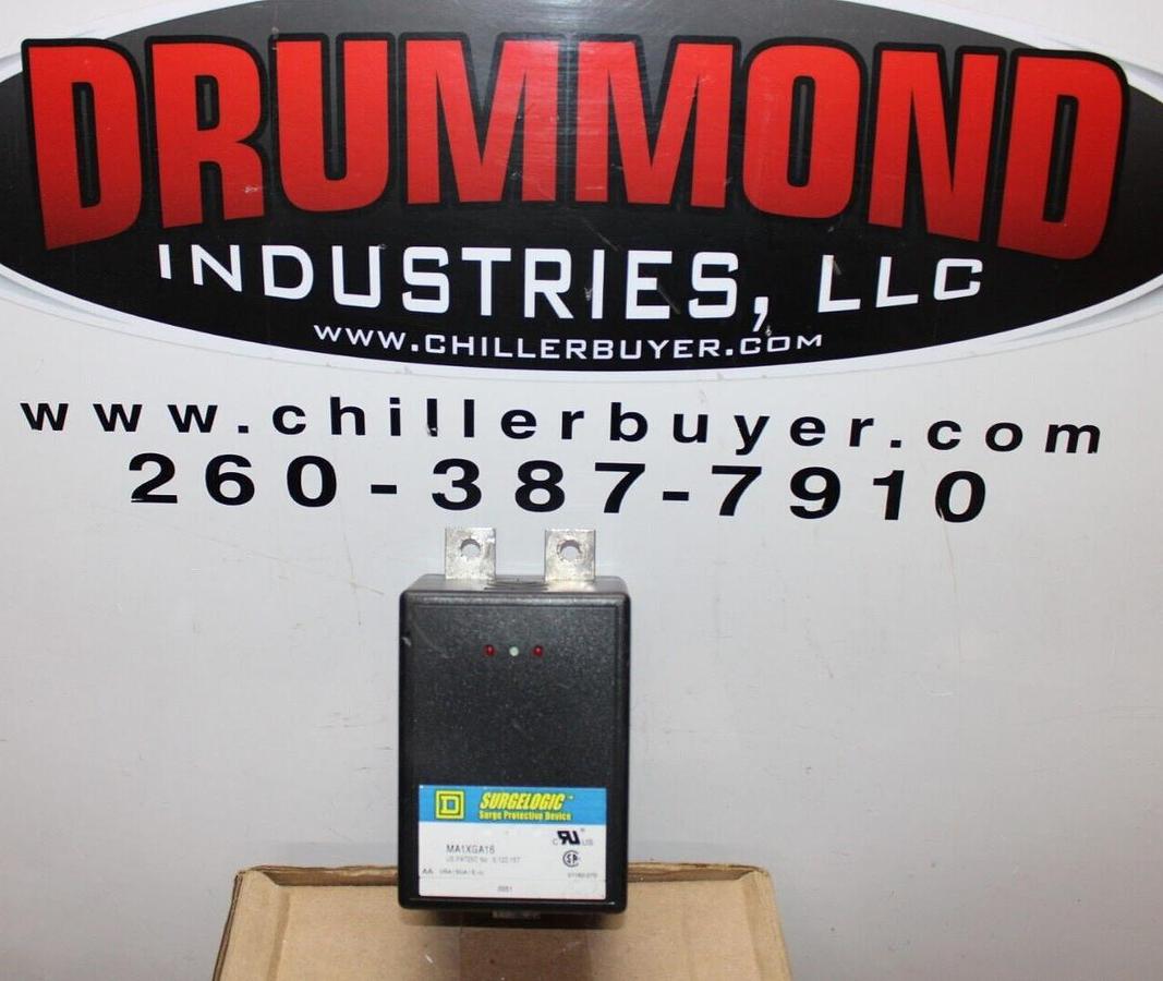 Used SQUARE D SURGELOGIC SURGE PROTECTOR MA1XGA16 120 VOLT **WARRANTY**