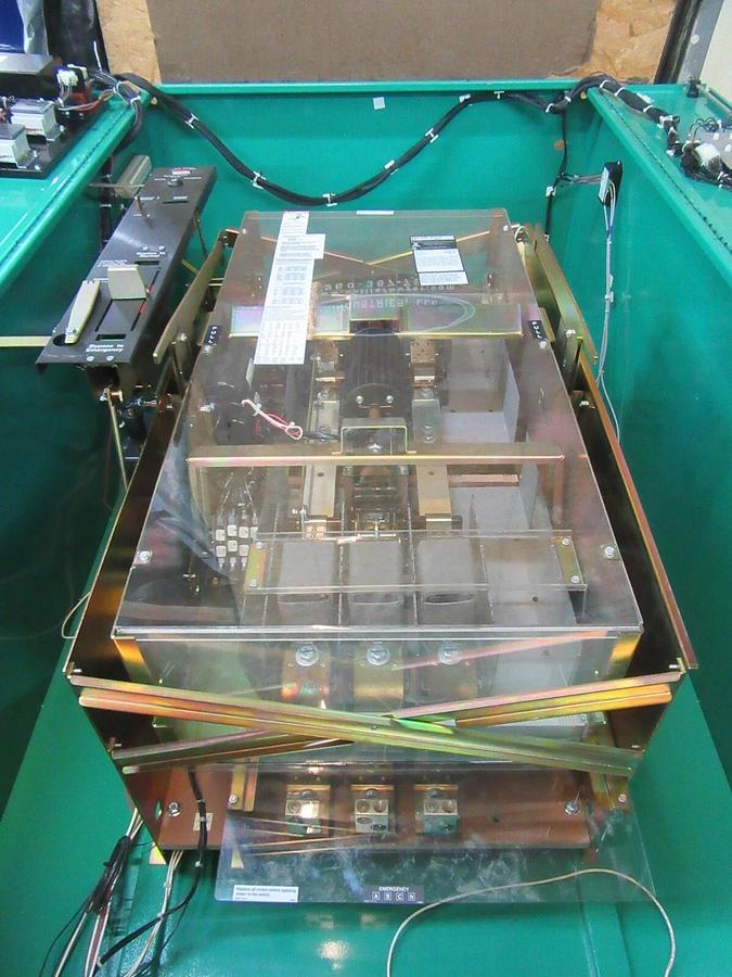 Used 600 A ONAN / CUMMINS AUTOMATIC TRANSFER SWITCH 480 V  3 PH BYPASS 0306-4171-21