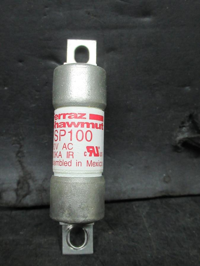 Used FERRAZ SHAWMUT FUSE VSP100 480 VAC 200 KA-IR **WARRANTY INCLUDED**