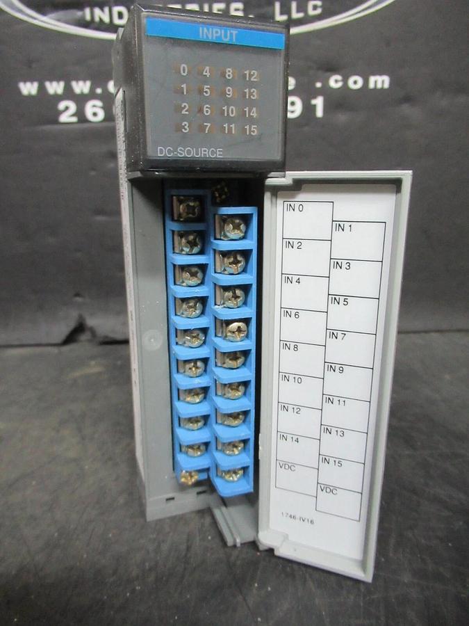 ALLEN BRADLEY SLC-500 INPUT MODULE 1746-IV16 SER. C *NEW SURPLUS*