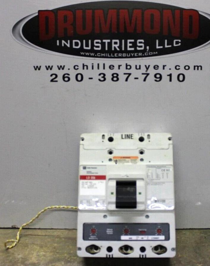 Used CUTLER HAMMER CIRCUIT BREAKER LD3600F 600 AMP 600 VAC 3-POLE *WARRANTY*