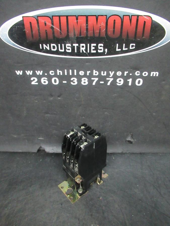 Used WESTINGHOUSE INDUSTRIAL CONTROL RELAY BF60F MODEL E 6-POLE 60 AMP 120 VAC