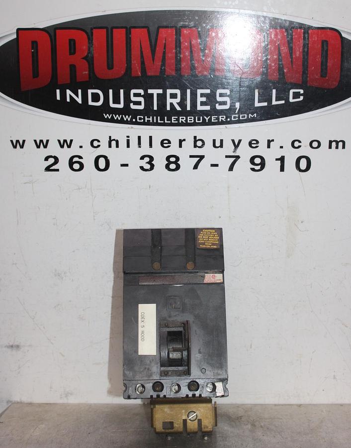 Used SQUARE D I-LINE CIRCUIT BREAKER FA34020 SERIES 2 20 AMP 480 VAC 3-POLE