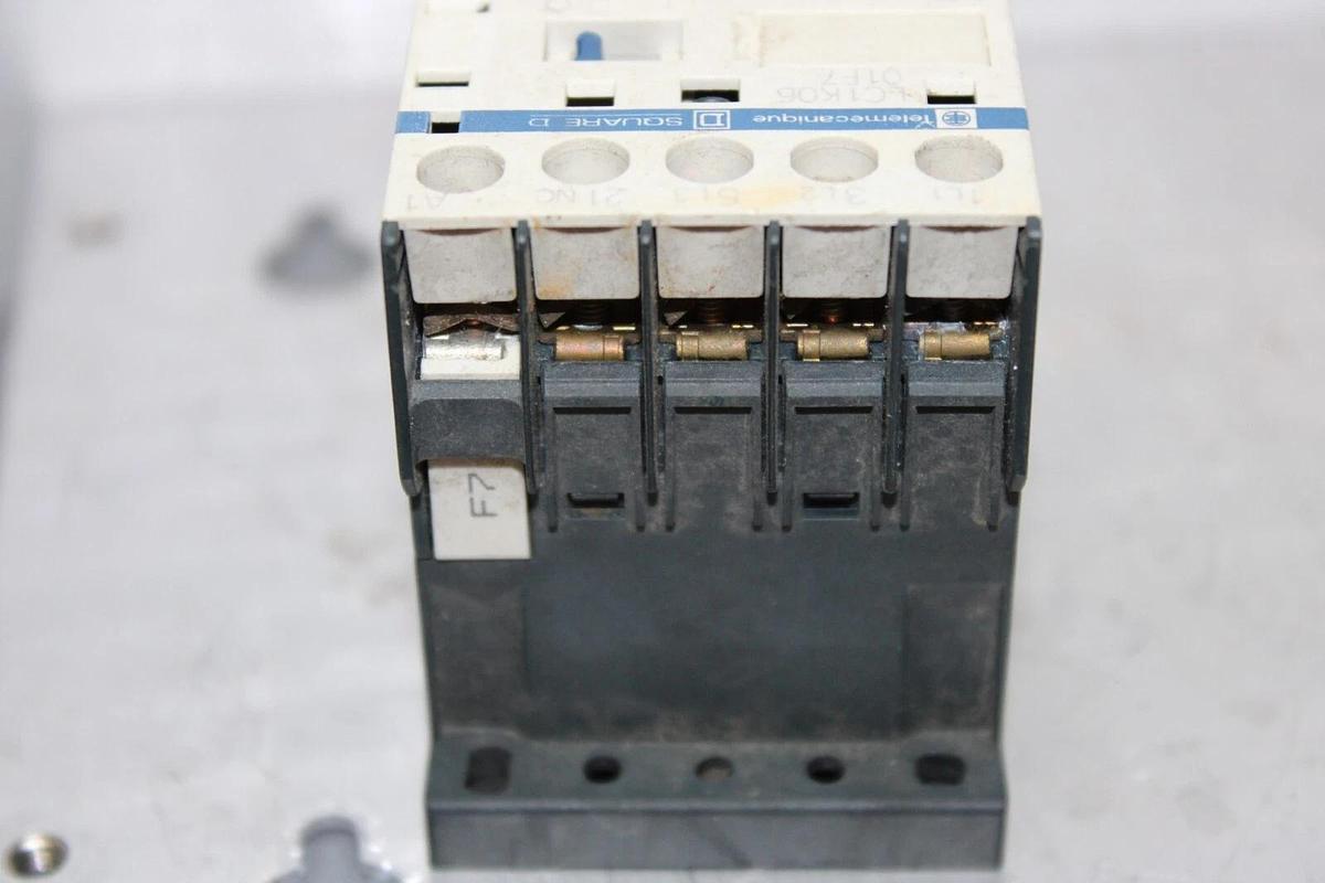 Used TELEMECANIQUE CONTACTOR LC1K0601F7 15 AMP 600 VAC 3 HP COIL: 110V *WARRANTY*