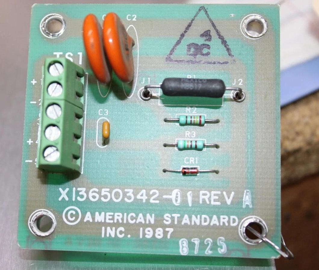 Used AMERICAN STANDARD TRANE CIRCUIT BOARD X13650342-01 REV. A **WARRANTY INCLUDED**