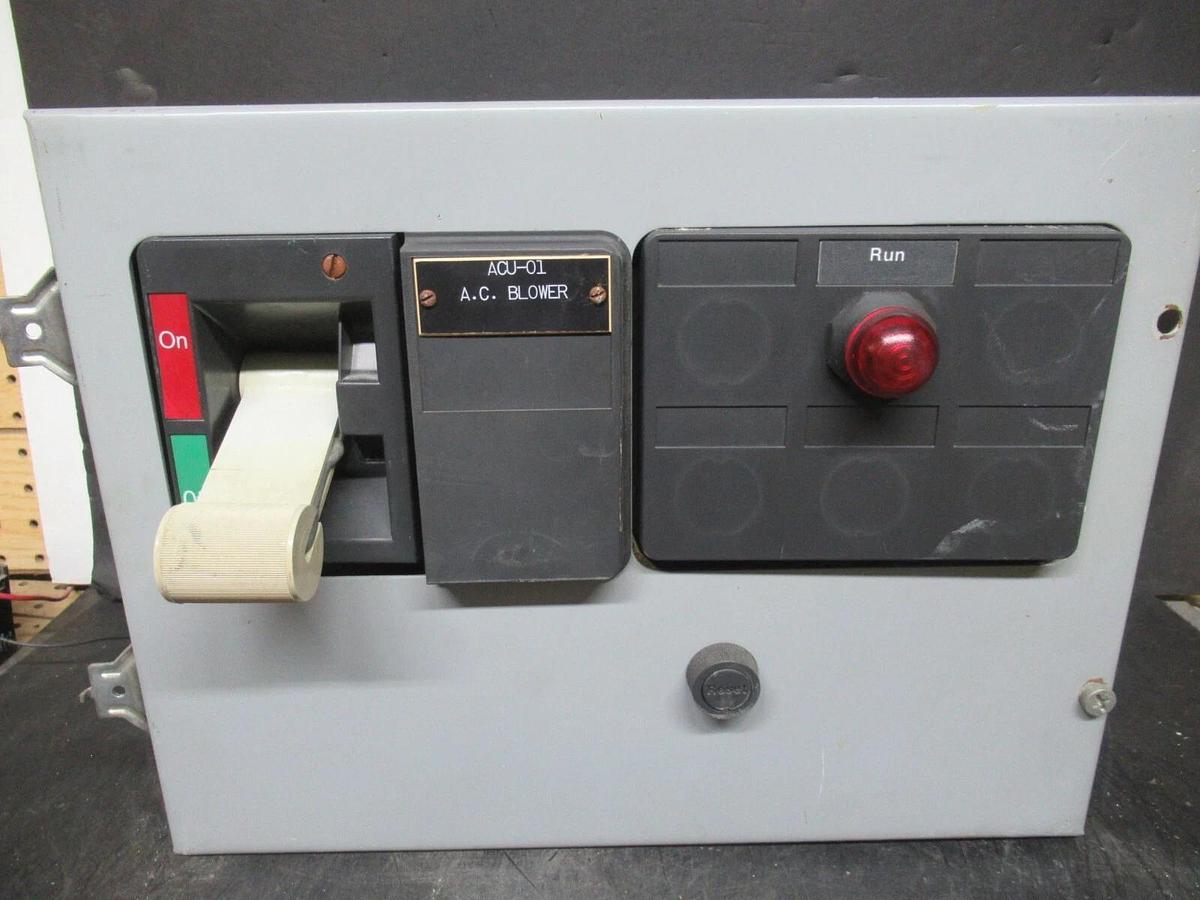 Used CUTLER HAMMER MOTOR STARTER CONTROL MODEL: 2100 12" W/ A200M1CACP NEMA SIZE 1