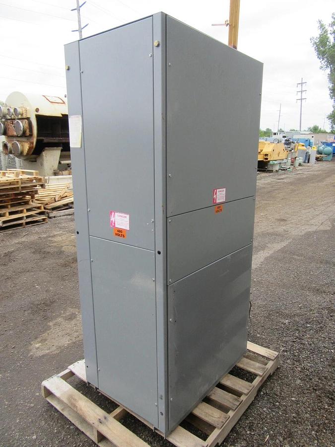 Used 1600 A SQUARE D ENCLOSED 500 VDC QED POWER BREAKER SWITCH NEMA 1 PAF361600DC1286