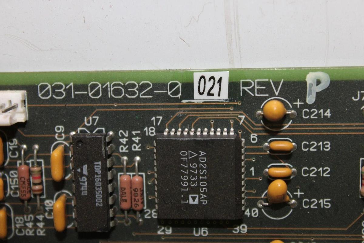 Used YORK  VSD FILTER LOGIC CIRCUIT BOARD 031-01632-021 REV. P *WARRANTY*