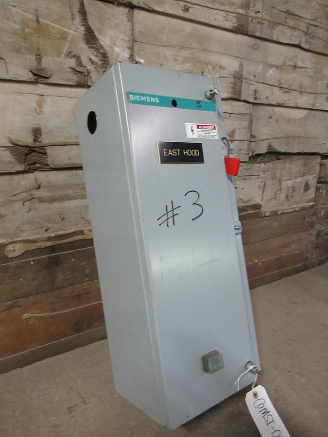 Used SIEMENS COMBINATION STARTER SCN2B4210A85200N4 600A NEMA SIZE 0 **WARRANTY**