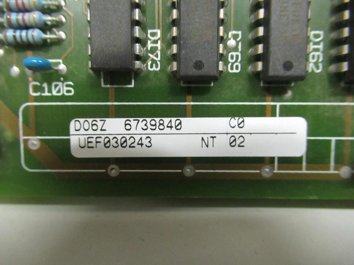 Used MERLIN GERIN MGE CIRCUIT BOARD SET D06Z 6739840 C0 & CROZ_US 6740838 HB WARRANTY