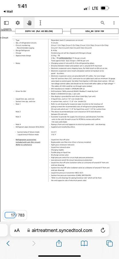 Used NEW PETRA ENGINEERING 140 TON CONDENSING UNITS DSPH140 460 VOLT CHILLER