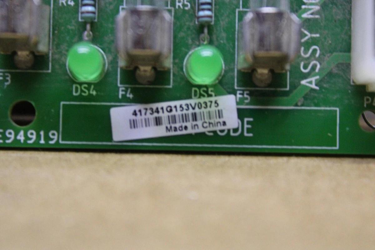 Used LIEBERT FUSE CIRCUIT BOARD 417341G1 REV. 0 **WARRANTY INCLUDED**