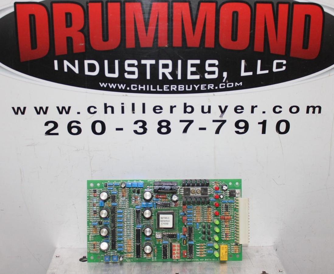 Used GENERAC POWER SYSTEMS CIRCUIT BOARD 092734 REV. J 92745-C **WARRANTY**