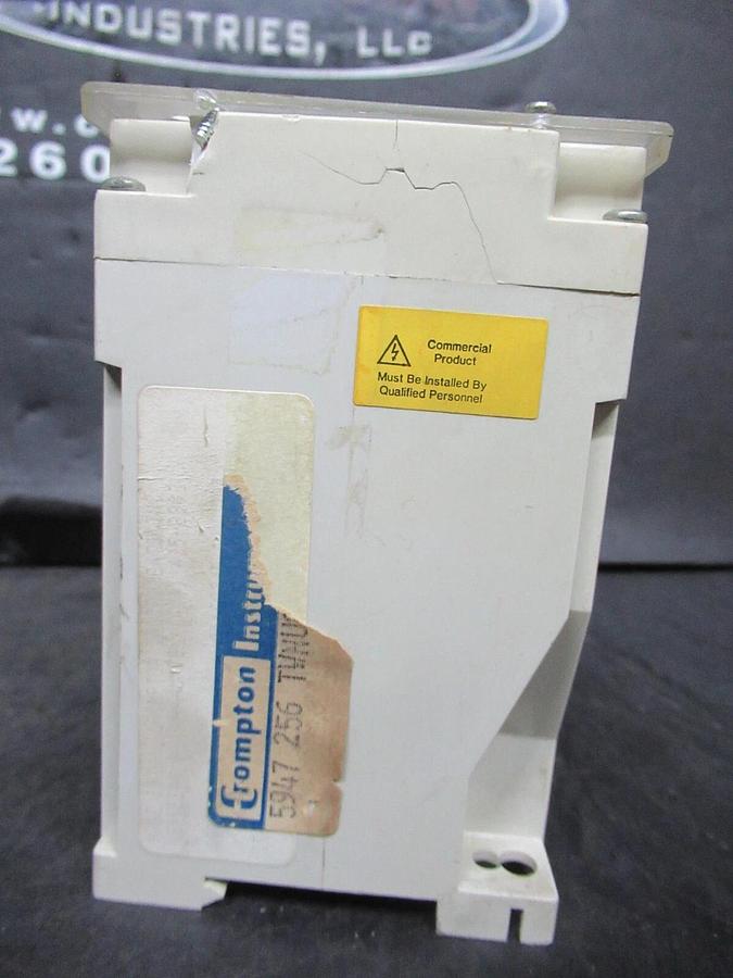 Used CROMPTON POWER TRANSDUCER 256-TWNU 120 VOLT 3.7 AMP 60 HZ **WARRANTY INCLUDED**
