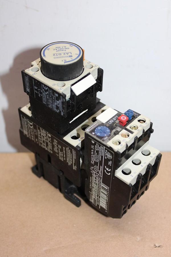 Used TELEMECANIQUE STARTER LC1-D25-10 600 VAC 40 AMP 20 HP 3-PHASE *WARRANTY*