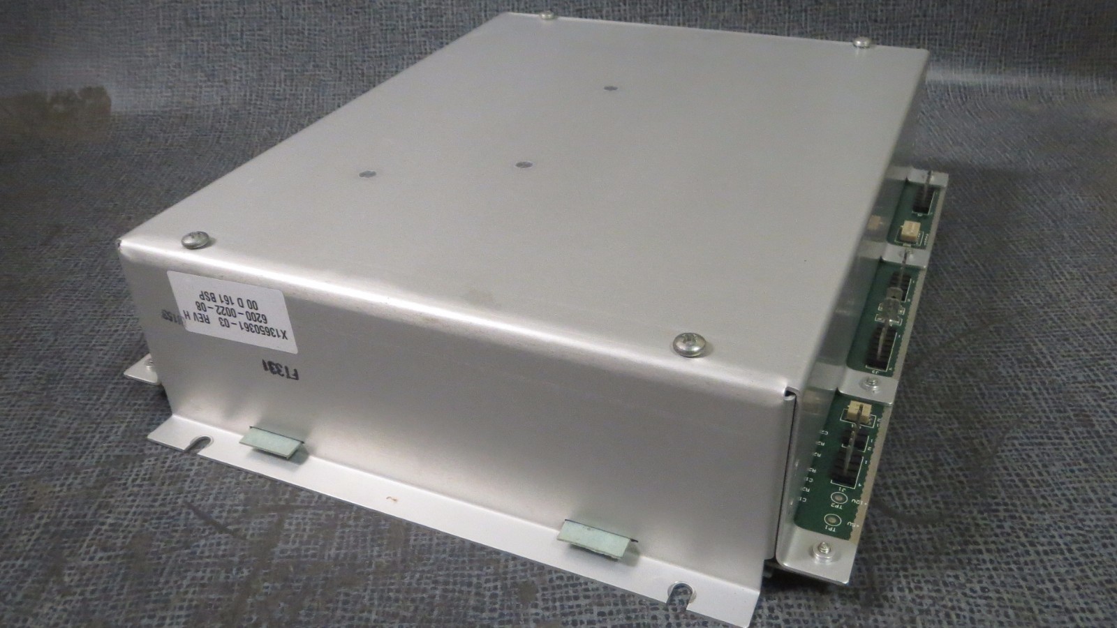 Used TRANE CHILLER MODULE MODEL: X13650361-03 REV H  SOFTWARE 6200-0022-08