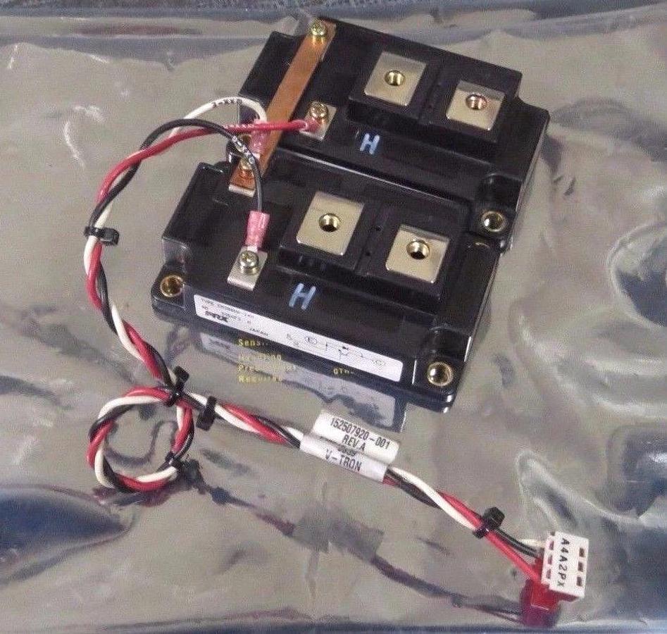 Refurbished V-TRON MITSUBISHI PRX IGBT POWER TRANSISTORS # CM300HA-24H # 152507920-001 REV A