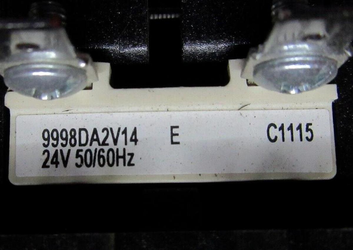 Used SQUARE D CONTACTOR 8910DPA53 50 AMP 600 VAC 30 HP 3-POLE 3-PHASE COIL: 24 VOLT