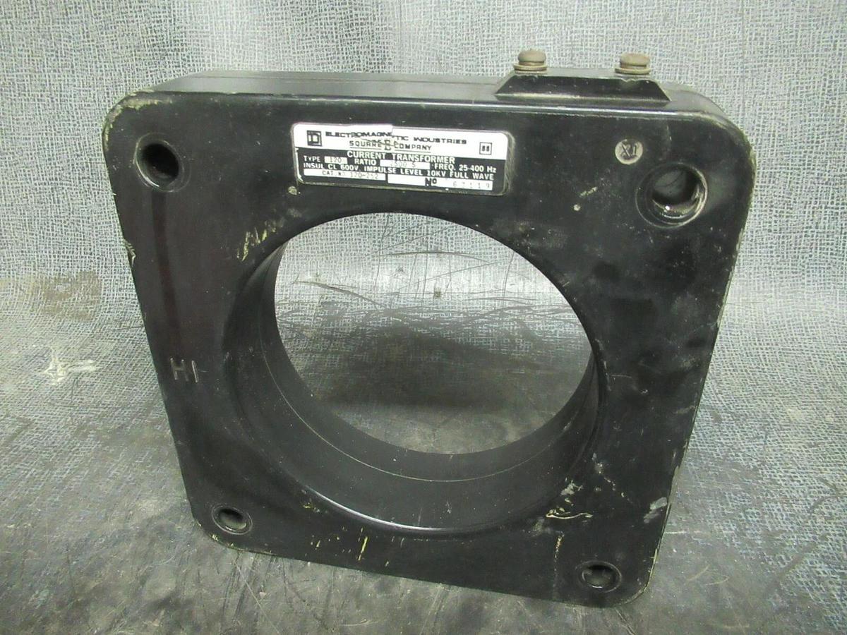 Used INSTRUMENT TRANSFORMER CURRENT TRANSFORMER 120-252 RATIO: 2500:5 **WARRANTY**
