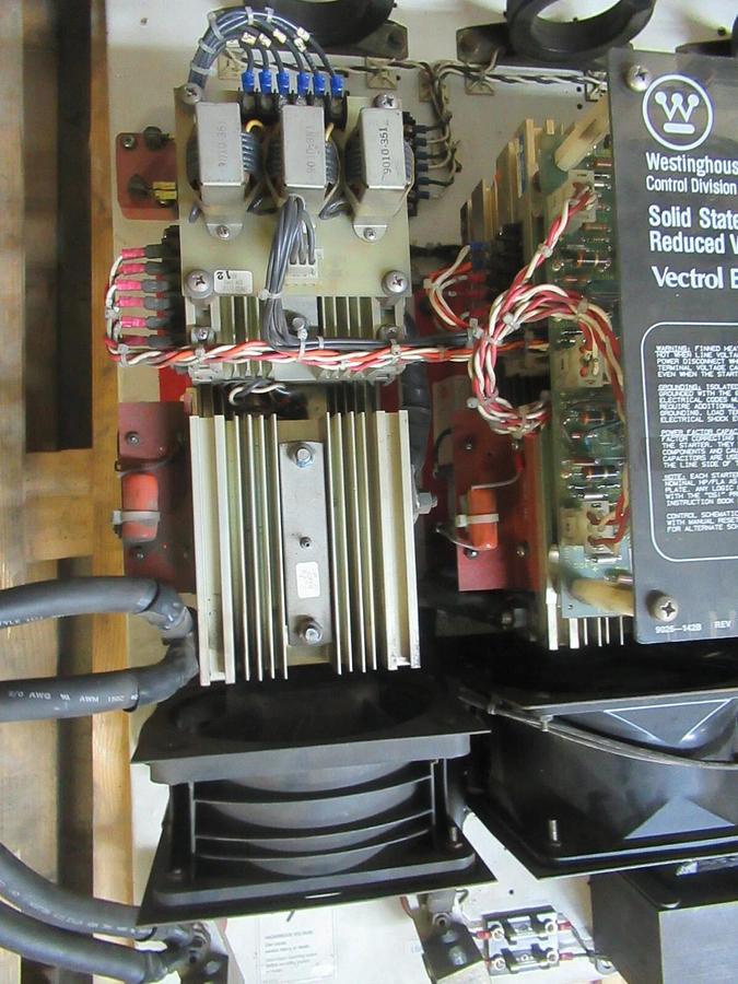 Used WESTINGHOUSE 400 HP 480 AMP SOLID STATE REDUCED VOLTAGE STARTER 480 VAC VECTROL