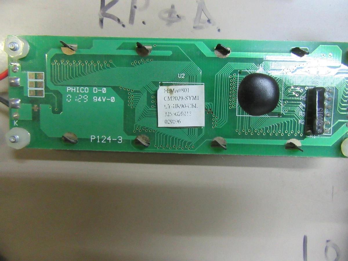 Used YORK MILLENNIUM SCREW CHILLER CONTROL DISPLAY YK-371-02495-101 **WARRANTY**