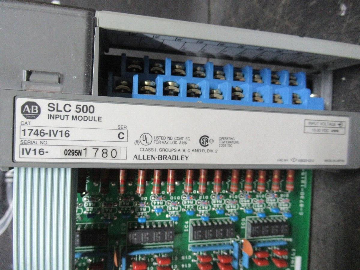 ALLEN BRADLEY SLC-500 INPUT MODULE 1746-IV16 SER. C *NEW SURPLUS*
