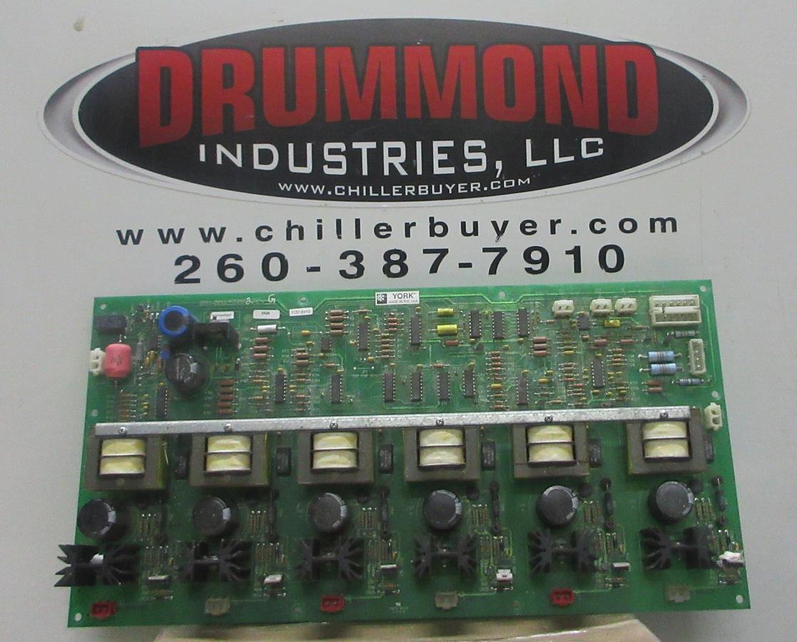 Used YORK HVAC LOGIC CONTROL CIRCUIT BOARD 031-02001-001 REV. H