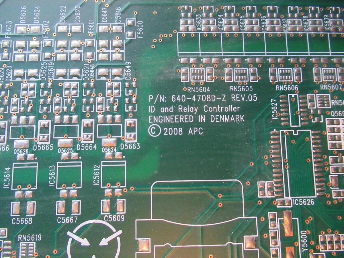 Used APC ID AND RELAY CONTROLLER 640-4708D-Z REV 05 **WARRANTY INCLUDED**