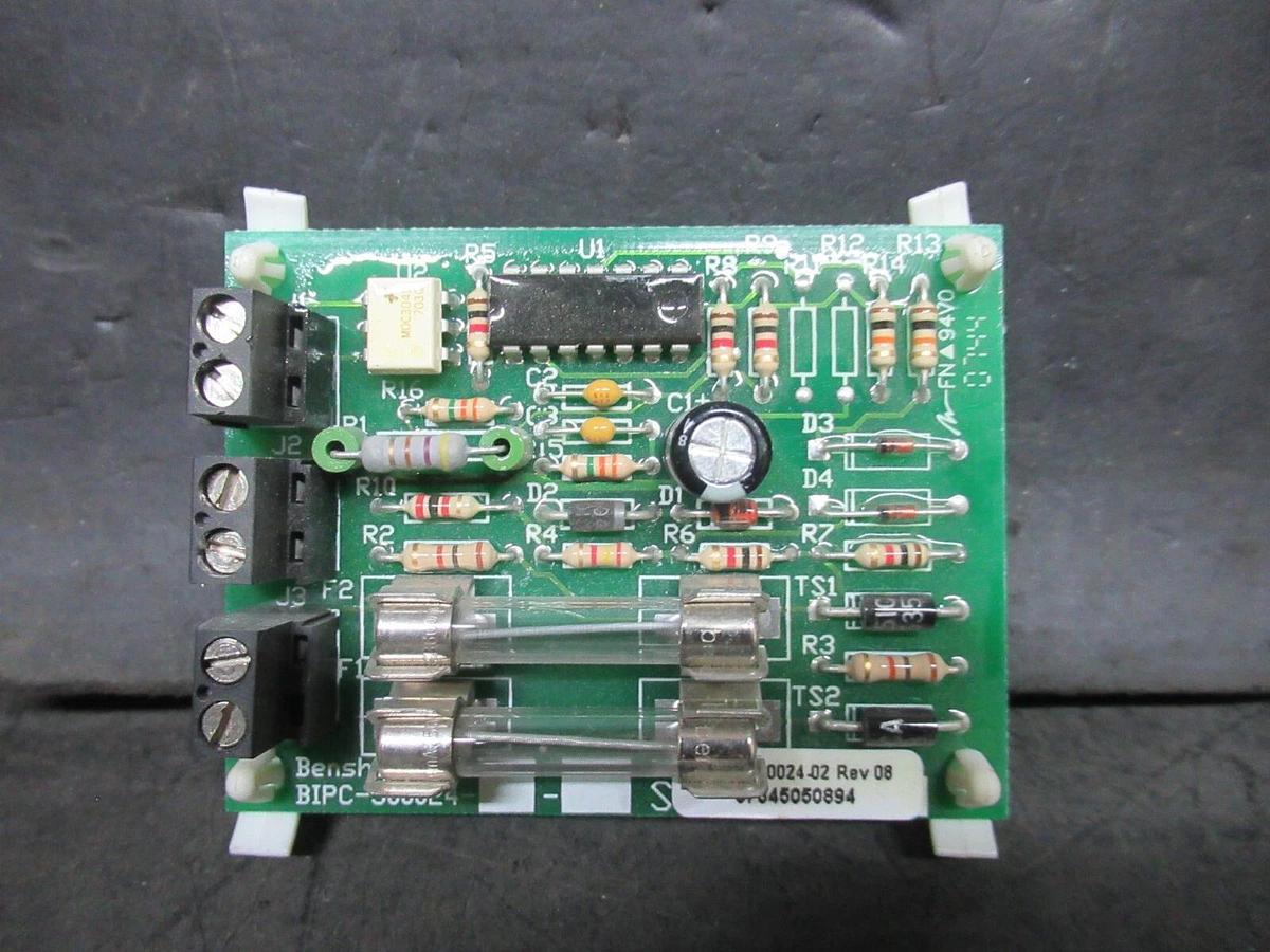 Used BENSHAW POWER SUPPLY BOARD BIPC-300024-02 REV. 08 **WARRANTY INCLUDED**