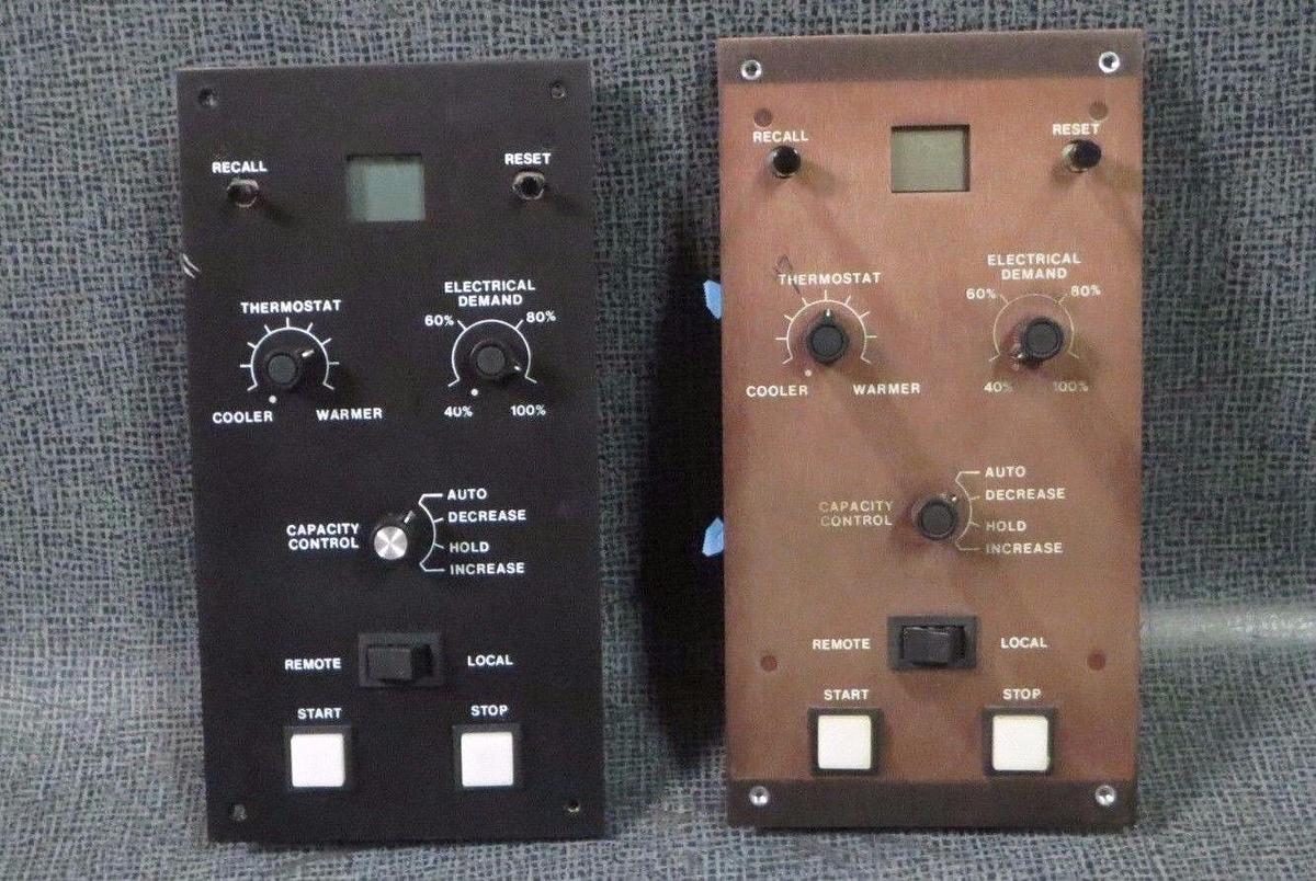 Used CARRIER CONTROL CENTER MEMBRANE CIRCUIT BOARD # HK35EZ003 ASSY: HT204598-1-10