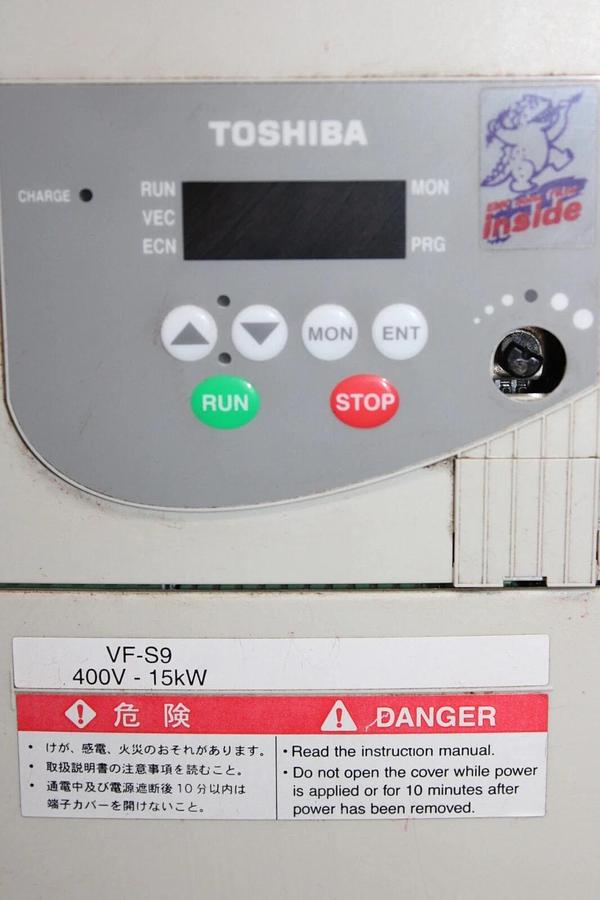 Used TOSHIBA TRANSISTOR INVERTER VFS9-4150PL-WN 500 VOLT 45 AMP **WARRANTY**