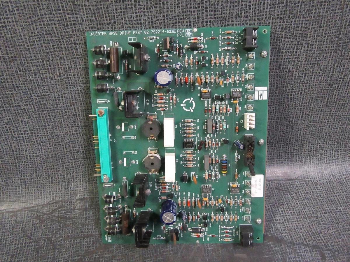 Used LIEBERT INVERTER BASE DRIVE ASSY. 02-792214-04 REV C P/L 4 WARRANTY INCLUDED