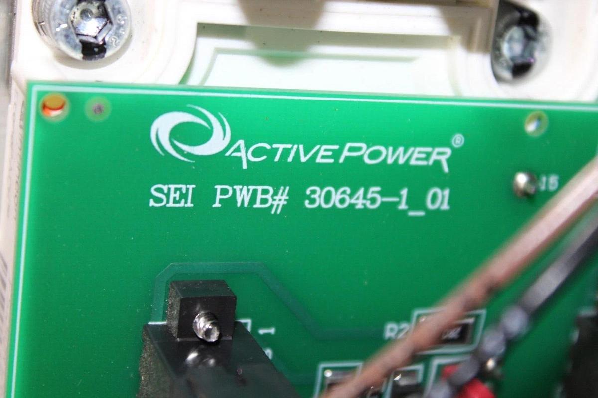 Used ACTIVE POWER UPS MODULE MGL3 BOARD 30741-1_01 W/ SEI BOARD 30645-1_01