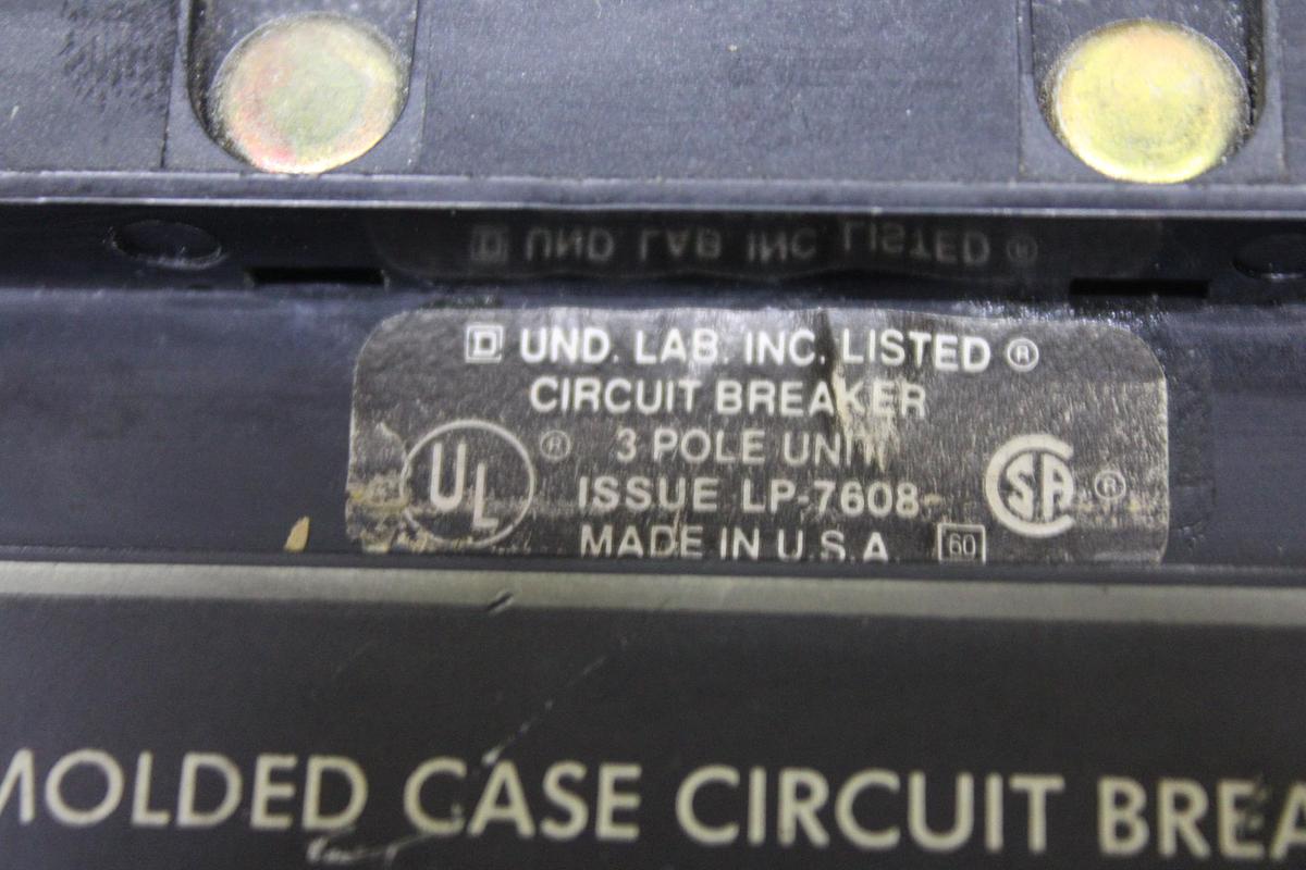 Used SQUARE D I-LINE HCM PANELBOARD 800 AMP 600 VAC TYPE 1 3-PHASE HC3723B