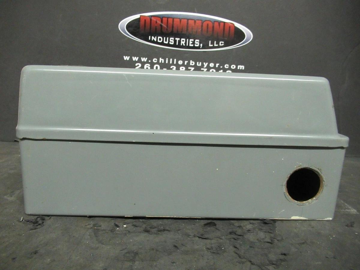 Used SQUARE D CLASS 8903 TYPE LXG 30 SERIES B CONTACTOR / STARTER ENCLOSURE 12 X 7.25