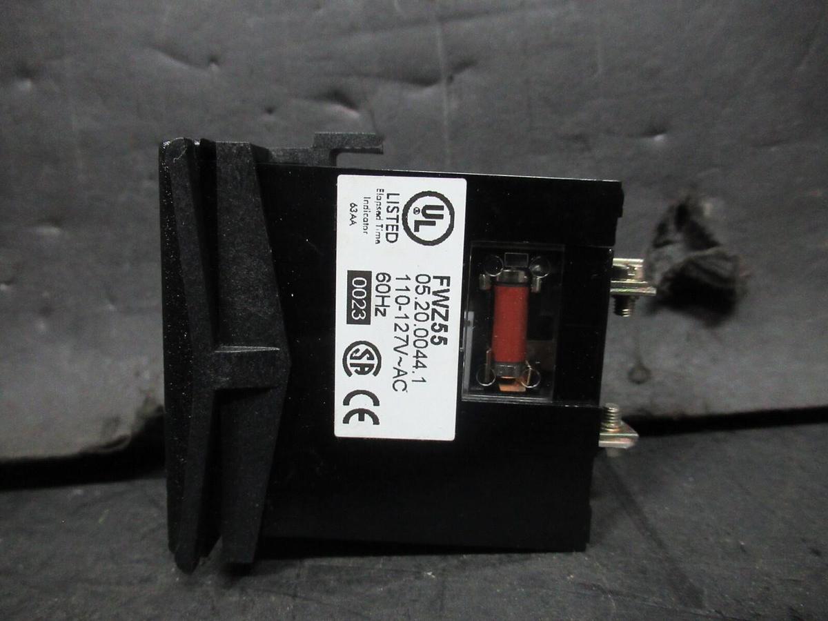 NEW SURPLUS GRASSLIN ELAPSED TIME INDICATOR FWZ55 05.20.0044.1 110-127 VOLT