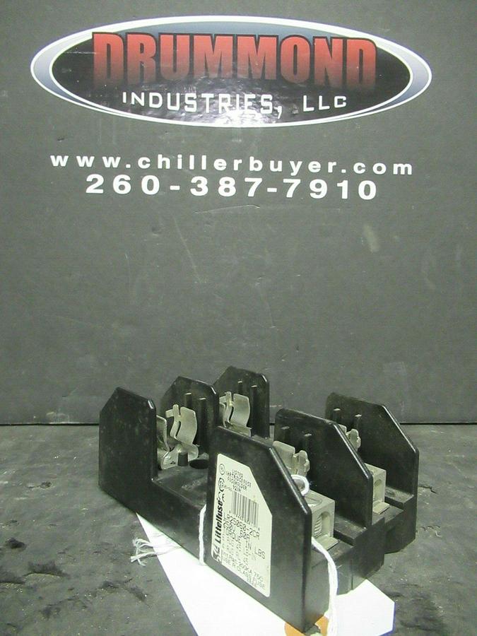 Used LITTELFUSE FUSE HOLDER LR25060-2CR FOR 60 AMP 250 V FUSES **WARRANTY**