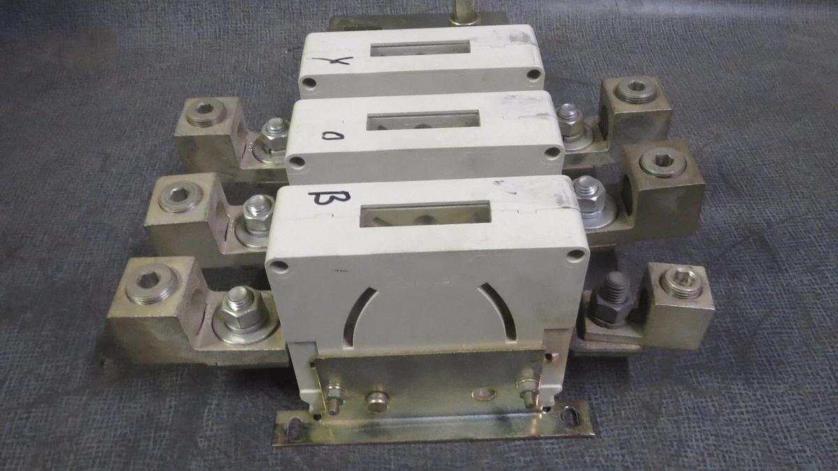 Used ABB GENERAL PURPOSE SWITCH 400 AMP 600 VAC 3 PHASE W/ LUGS MODEL: OETL-NF400