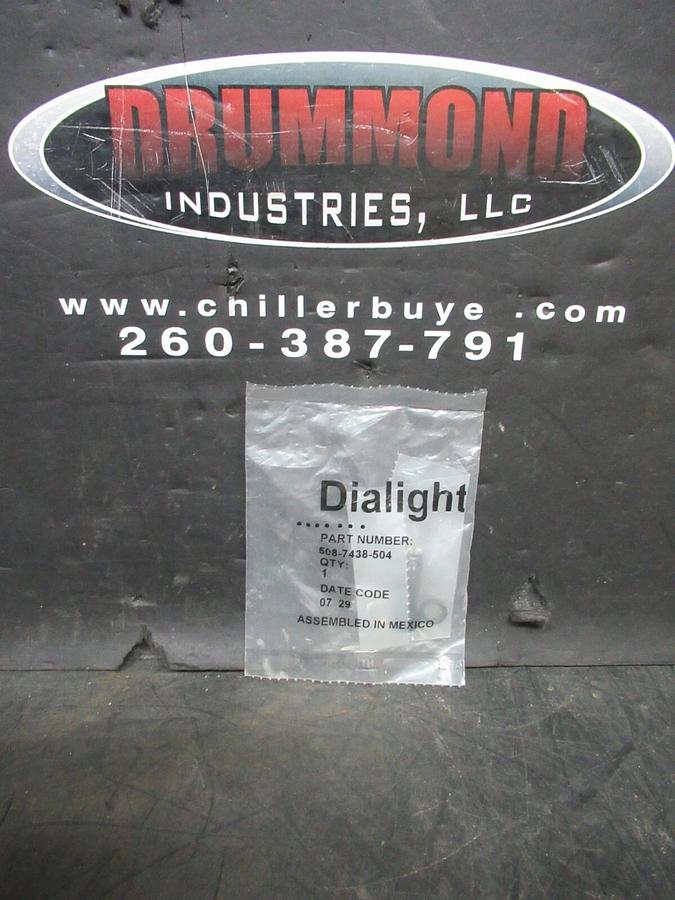 NEW IN BAG DIALIGHT 508-7438-504 INDICATOR LIGHT **WARRANTY INCLUDED**