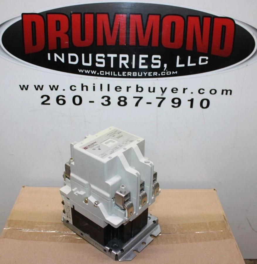 Used CUTLER HAMMER MOTOR CONTROL CONTACTOR A201K3CA SIZE 3 90 AMP 600V 3-PHASE