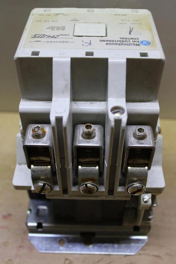 Used WESTINGHOUSE CONTACTOR A201KEC MODEL K 120 AMP 600 VOLT SIZE: 3DP COIL: 120V