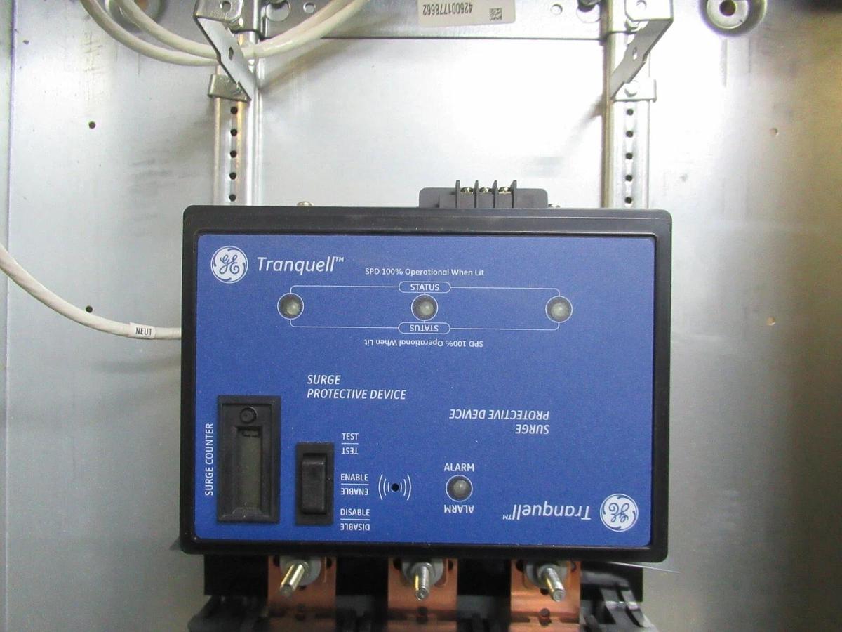 Used GENERAL ELECTRIC A-SERIES II PANELBOARD AQF3362MBX 225 AMP 36-SLOT 208/120 VOLT