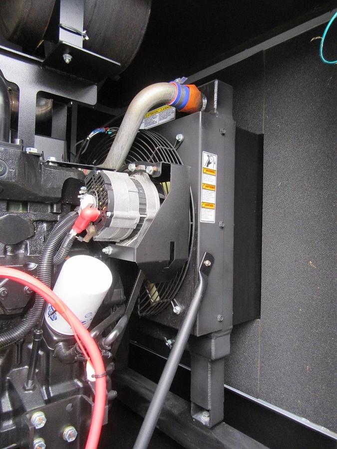 Used 30 KW DIESEL GENERATOR MTU 120/240V JOHN DEERE SOUND ENCLOSED 196 HRS VIDEO