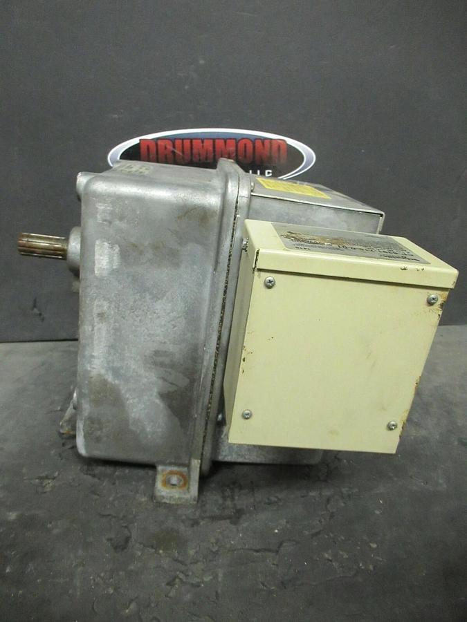 Used SCHNEIDER HIGH TORQUE ACTUATOR MOTOR MP-9810 120 VAC 110 WATTS W/ DRIVE CP-8391