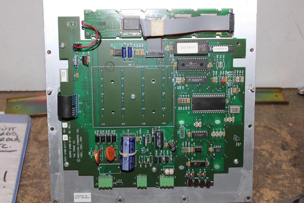 Used TRANE CHILLER ADAPTIVE CONTROL INTERFACE 6400-0828-01 X13650448-08 REV. K
