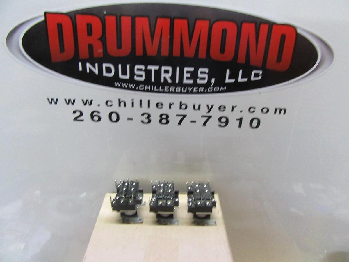 Used LOT OF 3 ZETTLER CONTROLS TRANE POWER RELAY X13300332090 ZC90340-01 600 VAC 6A